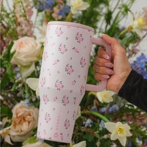 HydroJug Floral Pink Water Bottle